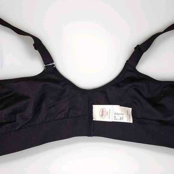 Anita Care mastectomy post surgical bra front zip compression black XL - Picture 7 of 8